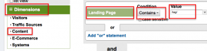 Setting up Google Analytics Tags