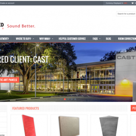 E-Commerce Website Redesign- Mixmastered Acoustics